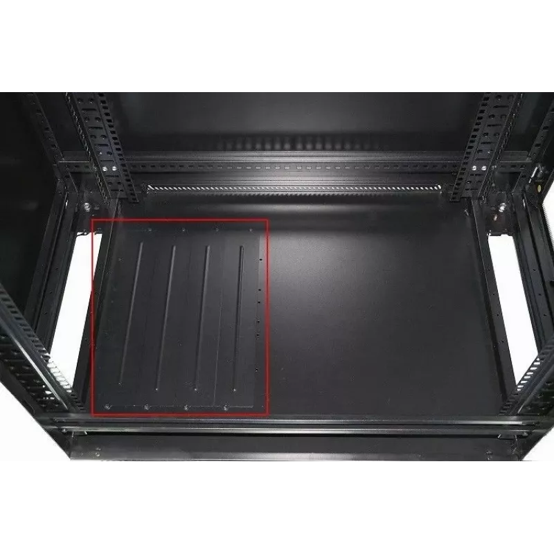 Extralink EX.11366 Rack-Schrank 27U Freistehender Schrank Schwarz