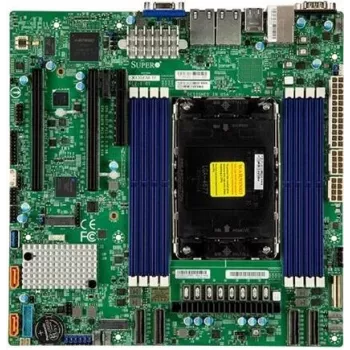 Super Micro SUPERMICRO X13SEM-TF – Motherboard – micro ATX – LGA4677 Socket-E – Intel C741 Chipsatz – USB 3,2 Gen 1 – 2 x 10 Gigabit LAN – Onboard-Grafik (MBD-X13SEM-TF-B)