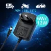 Batterieladegerät QOLTEC Modell 52660 — 6V/12V, 6W Ladegerät