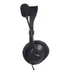 Kabelgebundenes binaurales Gaming-Headset IBOX W1MV — ohrumschließend, 3,5 mm, 2 m Kabel, Bügelmikrofon