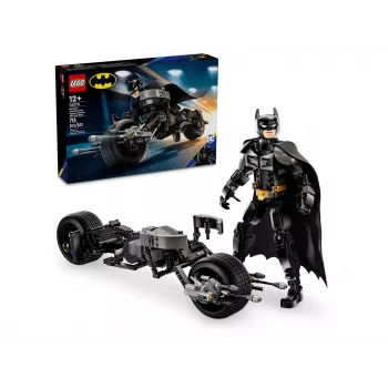 LEGO® DC Batman™: Betmenos konstruierbare Figur und Motorrad 76273