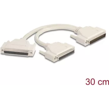 DeLOCK 67161 Serielles Kabel Beige 0,3 m DB-37