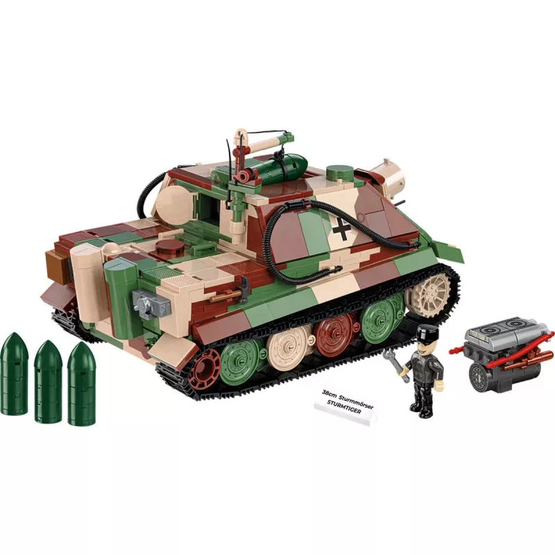 Bauset Cobi 38 cm Sturmmörser Sturmtiger 1100 Teile
