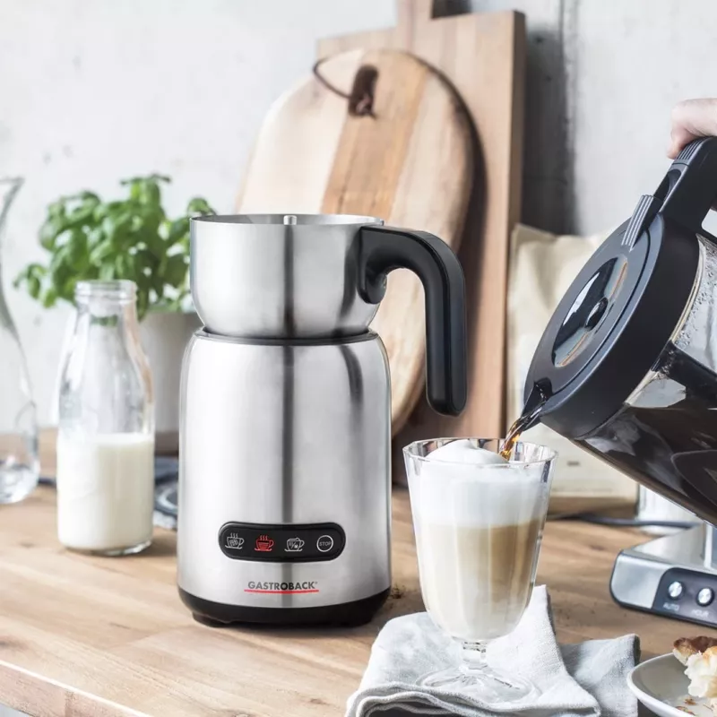 Gastroback Design Milk & Chocolate Advanced Automatisch Edelstahl