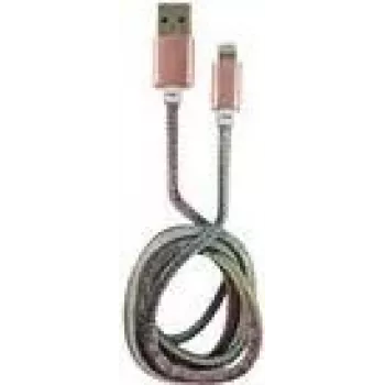LC-POWER Kabel USB-Lightning-1M-4 1m Blau/Pink, USB A auf Lightning (LC-C-USB-LIGHTNING-1M-4)