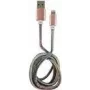 LC-POWER Kabel USB-Lightning-1M-4 1m Blau/Pink, USB A auf Lightning (LC-C-USB-LIGHTNING-1M-4)