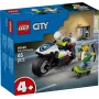 LEGO City Polizei-Motorradjagd Set 60455 — 65 Teile, 2 Minifiguren, ab 4 Jahren