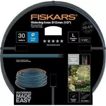 Fiskars 1027108 Gartenschlauch 1/2", 30 m