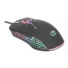 Manhattan Gaming-Maus mit LEDs, kabelgebunden, sieben Tasten, Scrollrad, 7200 dpi, Schwarz mit LED-Beleuchtung, drei Jahre Garantie