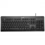 Tastatur Wortmann AG TERRA 1500 – Full-Size USB QWERTZ, französisches Layout, Schwarz, Maus inklusive