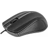 USB-Kabelmaus, 3 Tasten, gummierte Oberfläche, 1000 DPI