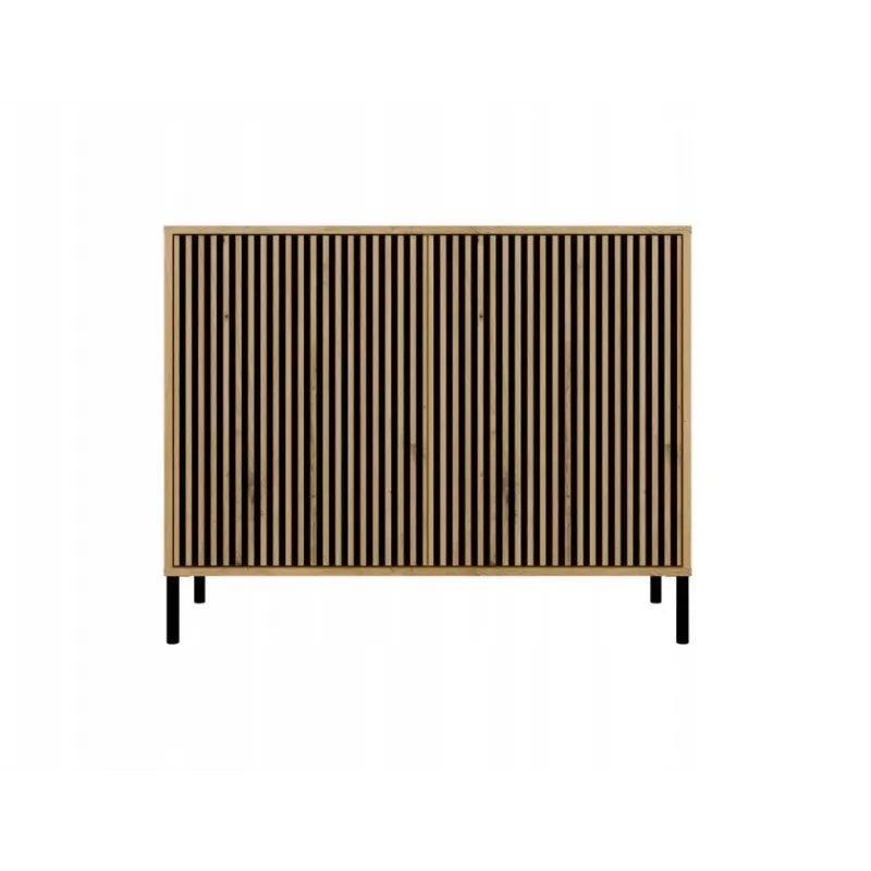 KAMARO 2D schlank Kommode, Kaschmirfarbe