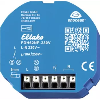 Eltako Funk Schaltaktor FDH62NP-230V+FTKB-rw — Funk-Schaltaktor, 230 V