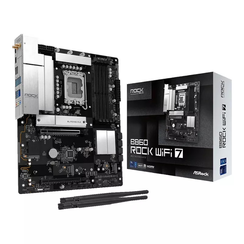 ASRock B860 Rock WiFi 7 ATX Motherboard