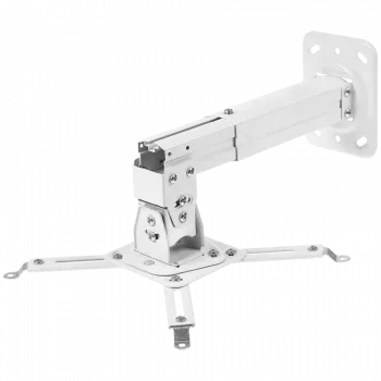 Decken-/Wandprojektorhalterung ONKRON K3A — weiß, max. Traglast 10 kg, 130×390×102 mm