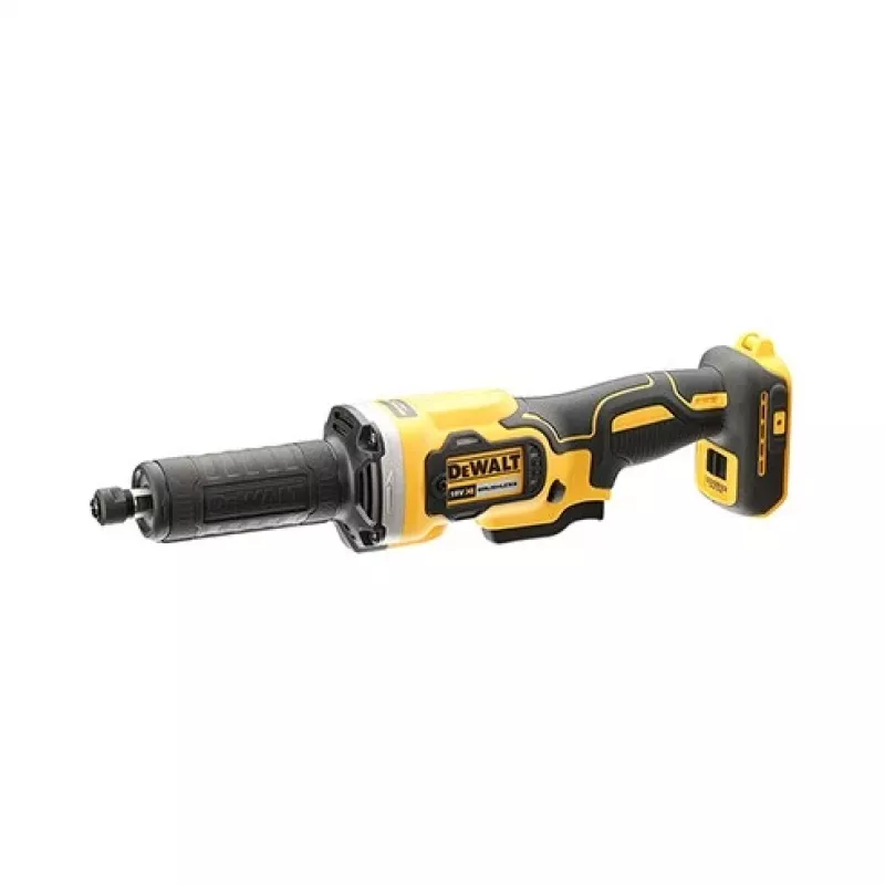 Geradschleifer DeWALT DCG426N-XJ, 18V Akku, 5000–25000 U/min, Spannzange Ø bis 6 mm, 760 W Ausgangsleistung, 1,19 kg