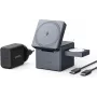 Mobiles Ladegerät Anker Y1811G11 Innenbereich AC USB Schnellladen Schwarz