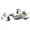 LEGO Star Wars Set 75410 N-1 Starfighter Modell mit 92 Teilen, Minifiguren Mando und Grogu
