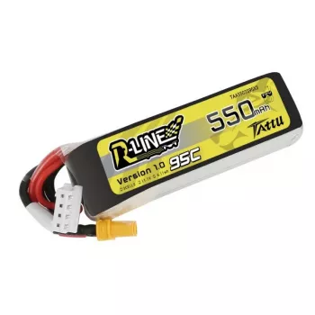Akku Tattu R-Line 550mAh 11.1V 95C 3S1P XT30