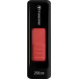 Transcend JetFlash 760 USB-Stick 256 GB USB Typ-A 3.2 Gen 1 (3.1 Gen 1) Schwarz - Rot (TS256GJF760)
