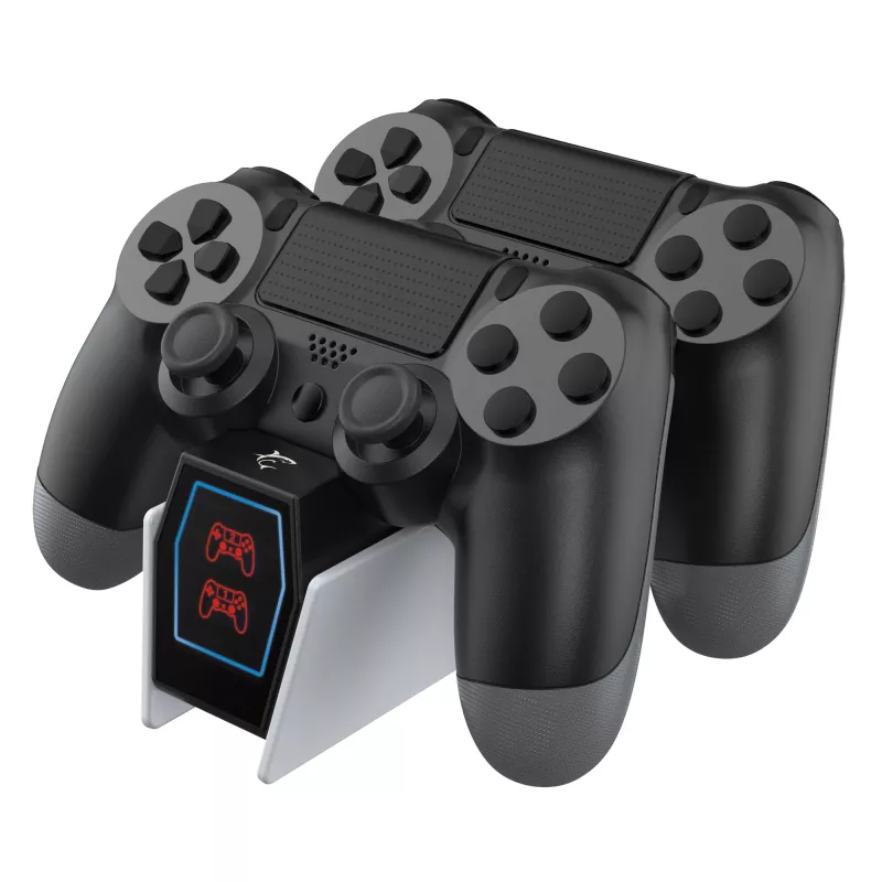 Ladestation White Shark PS4-0417 Dual-Ladestation für PS4-Controller