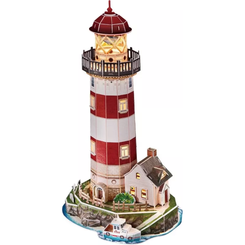 3D-Puzzle 72 Teile Laternen Nachtversion