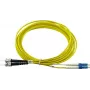Kompatibles Cisco CAB-SMF-ST-LC-7 BlueOptics Duplex LWL Patchkabel, LC-UPC/ST-PC beige, 7.5 Meter, Singlemode, E9/125µm G.657.A1, Eingangsdämpfung: un