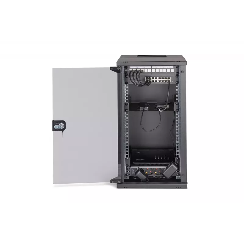Wandmontierter Rack Digitus DN-49105-SET 12U 60 kg IP20