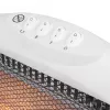 Tristar Heizgerät | KA-5129 | Strahlungsheizung | 1200 W | Geeignet für Räume bis zu 38 m³ | Geeignet für Räume bis zu 15 m² | Grau | IP00