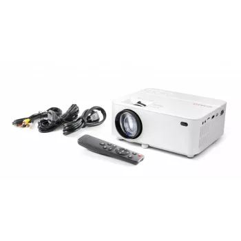 Technaxx TX-113 Standard Throw Projektor 1800 ANSI Lumen LED 800x480 Weiß
