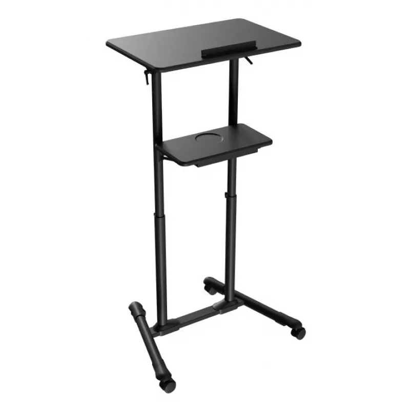 Stehpult Gembird TVS-DESK-01-BK Schwarz 20 kg 1110-1345 mm