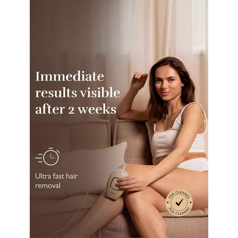 Epilierer Silk'n IPL Infinity Fast Epilierer 600k Blitze, Hauttonsensor, beige