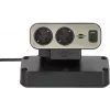 Power Extension Brennenstuhl 1153580210 2m 9 AC Outlets Indoor Schwarz Silber