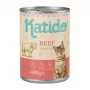 KATIDO Rind - Nassfutter für Katzen - 400g