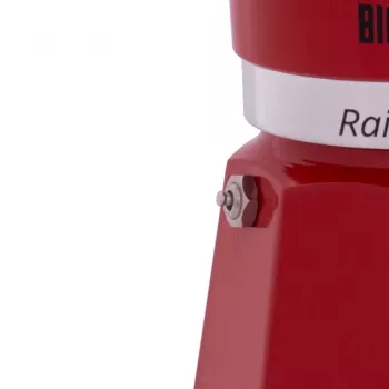 Herd Kaffeemaschine BIALETTI Rainbow 0,06 L — Aluminium, 60 ml, Rot