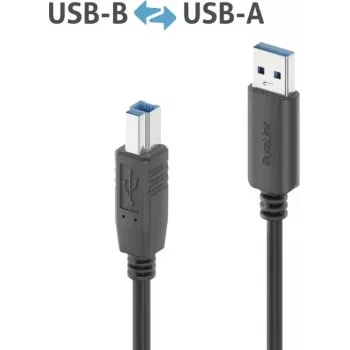 PureLink IS2301-020 hochwertiges USB 3.2 USB-A USB-B Kabel - Kabel - Digital/Daten (IS2301-020)