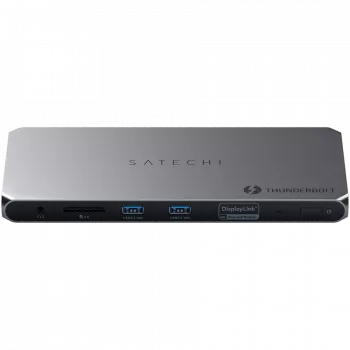 Satechi Thunderbolt 4 Dock ST-DT4MDM-EU — Thunderbolt 4 Dockingstation, 2× HDMI 2.0, 2× USB-A 3.2