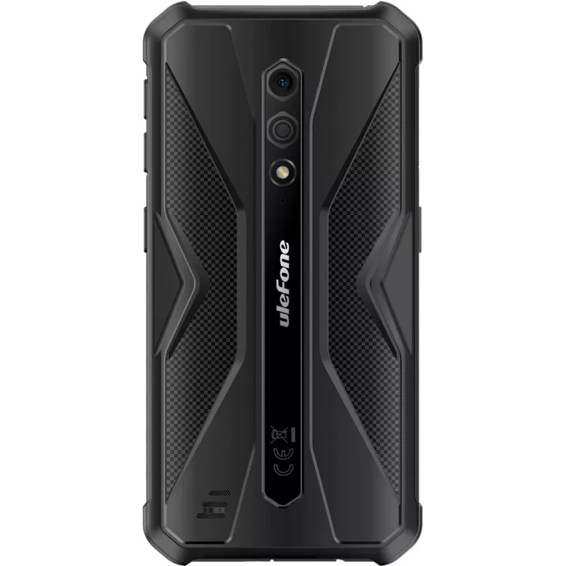 Robustes Smartphone UleFone Armor X12 — 3 GB RAM, 32 GB Speicher, Ganz in Schwarz