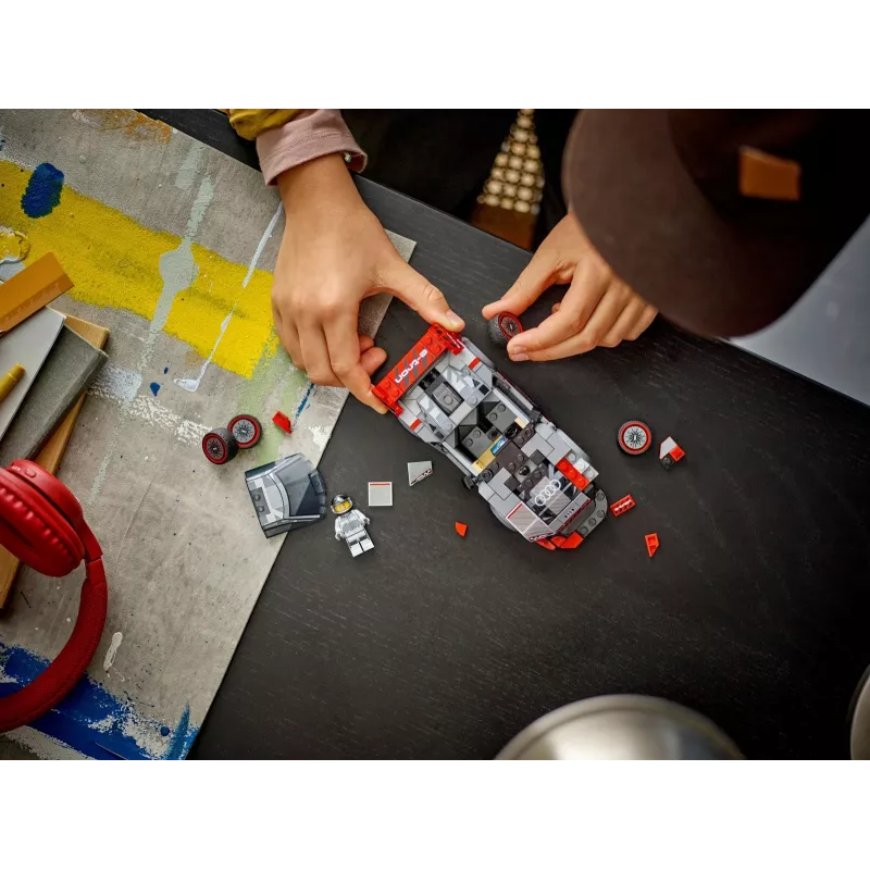 Lego Speed Champions 76921 Audi S1 E-Tron Quattro Rennwagen-Bauset