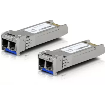 SFP+ Glasfaser-Transceiver Ubiquiti UACC-OM-SM-10G-D-2 10 Gbps 1310 nm LC Single-Mode 10 km (2er-Pack)