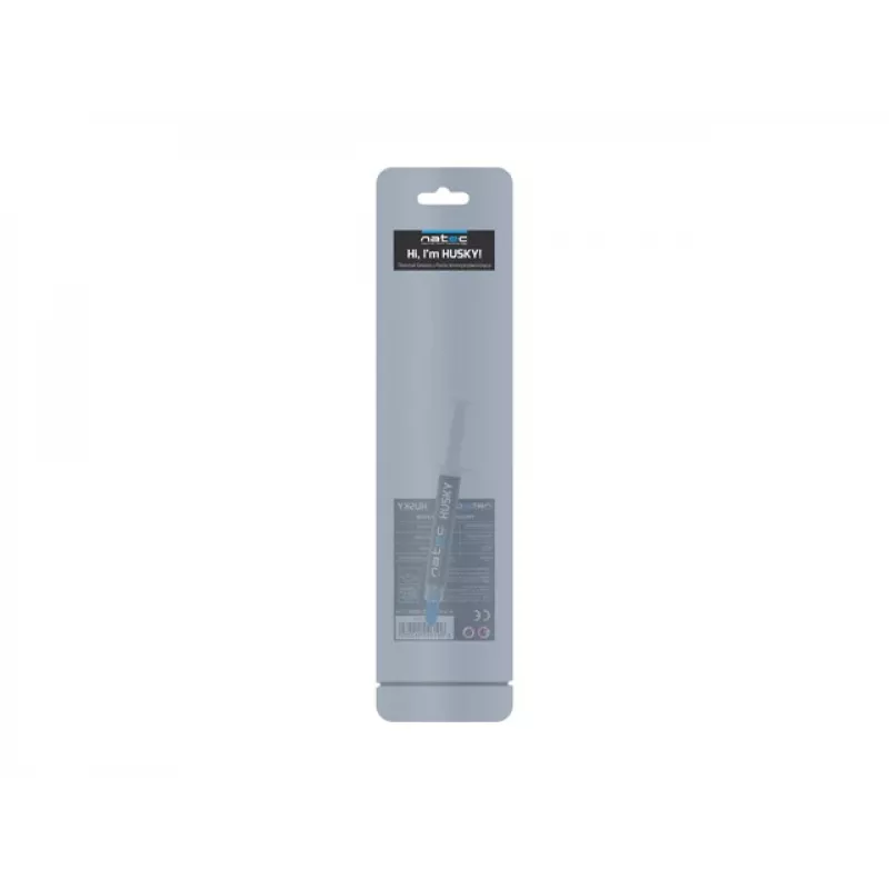 Wärmeleitpaste NATEC Husky NPT-1324, Wärmeleitfähigkeit 4,63 W/m·K, Volumen 2 ml, Dichte 2,5 g/cm³