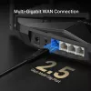 Tischrouter MERCUSYS MR85X AX3000 Dualband‑Wi‑Fi 6, 3000 Mbit/s, 4 Antennen, 3 Gigabit‑LAN‑Ports, schwarz