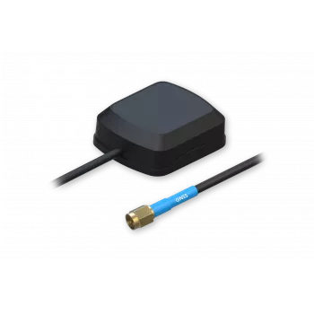 Netzwerkantenne Teltonika PR1KSG30, zirkulare Polarisation, 2 dBi, 1,57542–1,602 GHz, SMA-Stecker, 50 Ω, schwarz