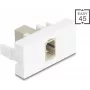 Patchpanel-Modul DELOCK 90900 beige Simplex SC-Buchse