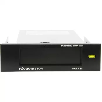 Internes RDX-Laufwerk Overland-Tandberg O-T RDX Internal Drive schwarz S-ATA III 5,25 Zoll Blende 260 MB/s 146×170,7 mm