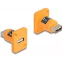 DeLOCK D-Type Modul USB 2.0 Typ-A Buchse auf Buchse orange
