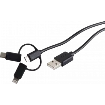 shiverpeaks BS14-15035 USB-Kabel 2 m 2.0 USB A Micro-USB B Schwarz (BS14-15035)