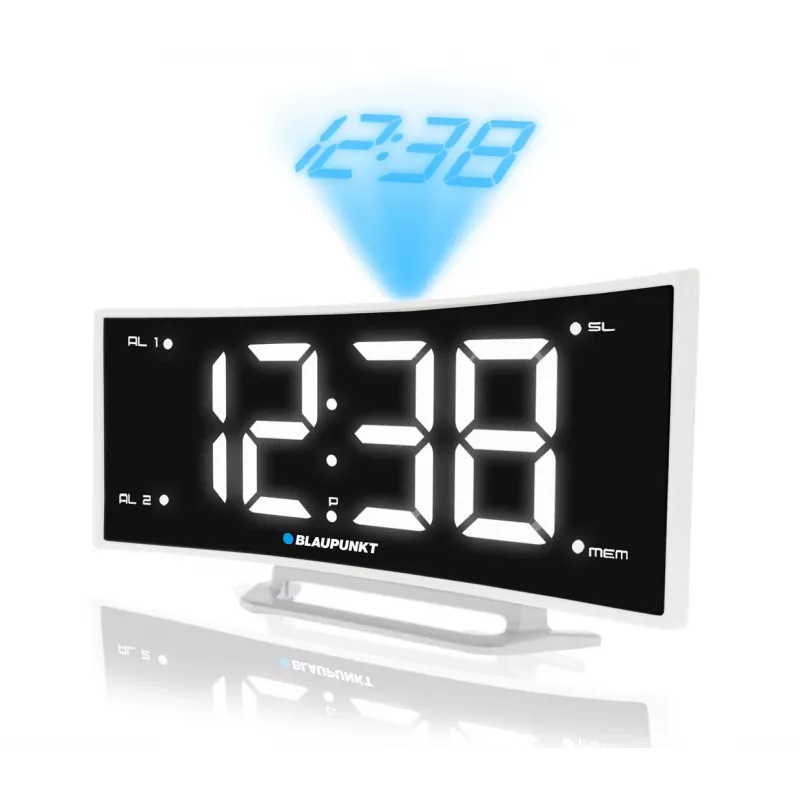 Blaupunkt CRP7WH Uhr Schwarz-Weiß Radio (CRP7WH)
