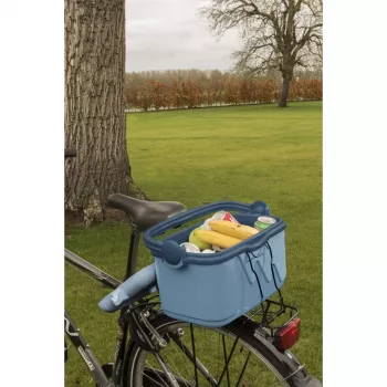 Tragbare Kühlbox Curver 261193 — 10 L Isolierte Kühlbox, blau, Polypropylen, handlich