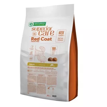 Trockenfutter für Hunde nature's protection Superior Care Red Coat Adult Small breed Getreidefrei Lachs 10 kg